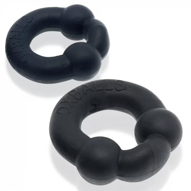 [sil|tpr] ultraballs cockring 2-pack night edition