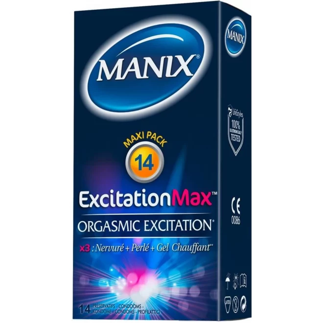 Prezerwatywy Manix Excitation Max 14 szt.