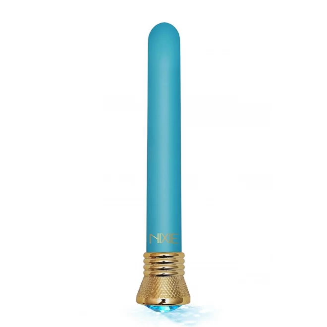 Wibrator Nixie Jewel Satin Clasic Vibe Aqamarine
