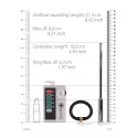 E-stim urethral sounding set - large