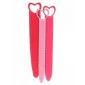 Silicone vaginal dilators