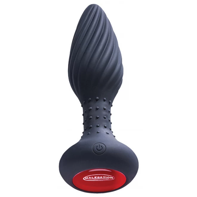 Wibrujący korek analny Malesation Vibro Rimming Plug