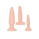 Plugi analne w zestawie Vanilla Dip Butt Plugs