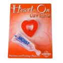 Żelowy ring na penisa w kształcie serduszka Heart-On Luv Ring