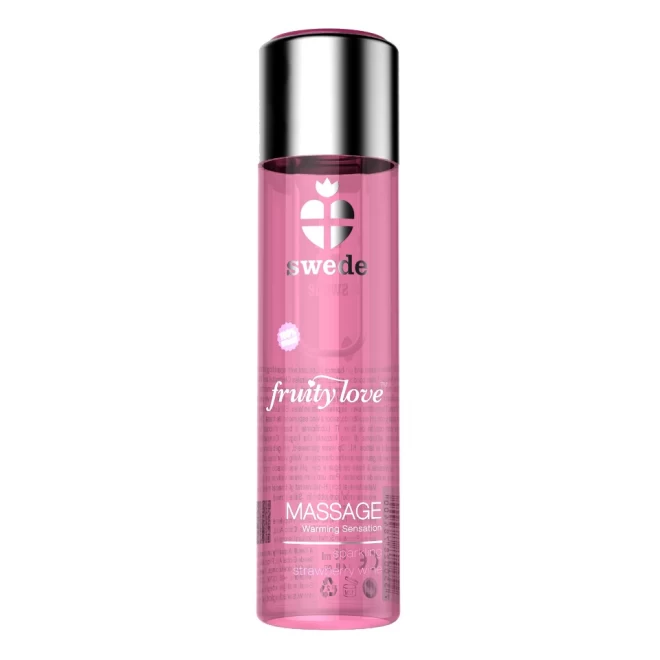 Fruity love massage lotion sparkling strawberry wine 120 ml