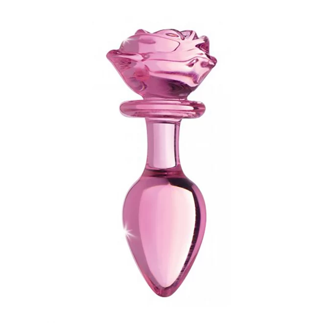 Glass large anal plug