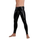 Męskie lateksowe sppodnie Latex Herren Hose Sleeve