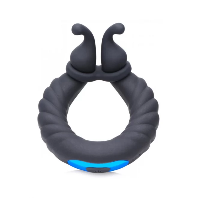 10x cobra dual stimulation silicone cock ring