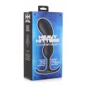 Premium silicone weighted prostate plug - xl