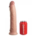 Dildo 11 Inch 2Density Silicone Cock