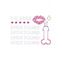 Bride Squad Bodyjewels Sticker