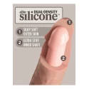 Dildo 10 Inch 2Density Silicone Cock