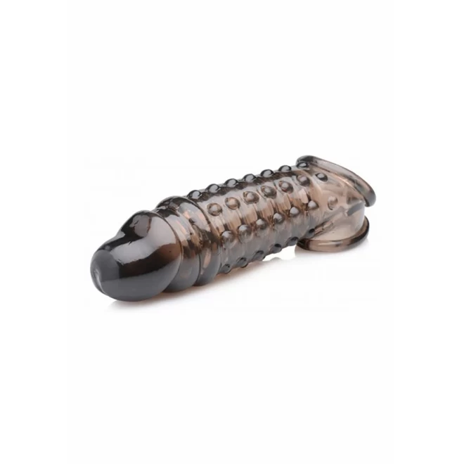 1.5 inch penis enhancer sleeve - smoke