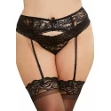 Lace garter belt dmd - os