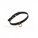 Skórzana obroża Leather Thin Choker