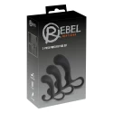 Korek stumulujący punkt P Rebel 3 Piece Prostate Plug