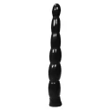 All black 6-steps-dildo 32cm lang