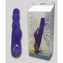Silikonowy wibrator Revie ze stymulacją łechtaczki 19,5cm