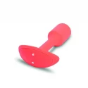 B-vibe vibrating snug plug s orange