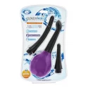 Deluxe soft tip enema with 2 bonus tips