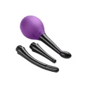 Deluxe soft tip enema with 2 bonus tips