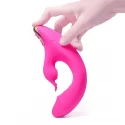 Wibrator ze stymulacją łechtaczki Air Pulse Amant pink