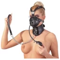 Leder kopfmaske