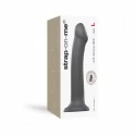 Dildo mono density matte grey s