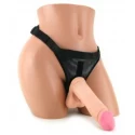 Realistyczne dildo na pasku Universal Harness 8