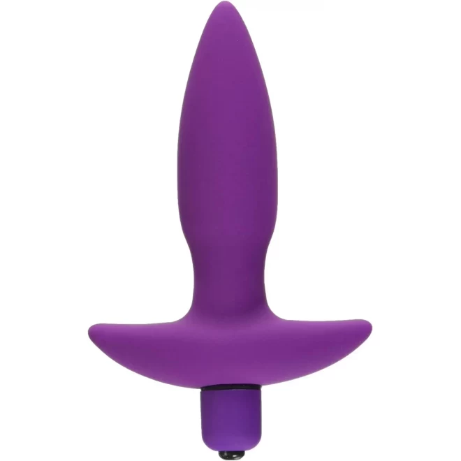 Aria Silicone Vibrating Anal Plug - Small