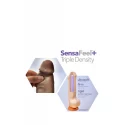 DR. SKIN PLUS 5 INCH POSABLE DILDO CHOCOLATE