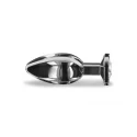Duży stalowy korek analny Weighted Steel Butt Plug L