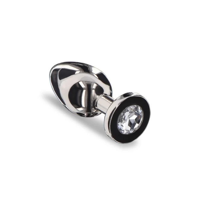 Średni stalowy korek analny Weighted Steel Butt Plug M
