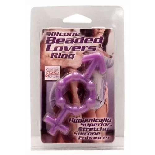 Silicone Beaded Lovers Ring