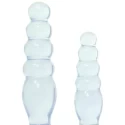 2 korki analne Crystal Jellies Anal Delight (3 kolory)