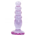 Korek analny Crystal Jellies Anal Delight (2 kolory)