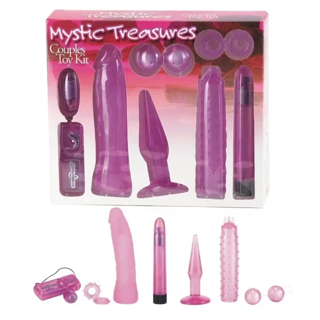 Zestaw zabawek erotycznych Mystic Treasures Couples Toy Kit 8tlg.