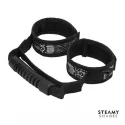 STEAMY SHADES Control Cuffs with Bag Handle