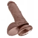 Dildo z jądrami Cock 8 Inch W/ Balls (2 kolory)