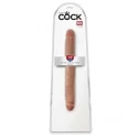 Podwójne czarne dildo Cock 12 cali Slim Double (2 kolory)