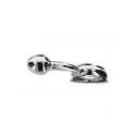 Mały stalowy korek analny Fine Stimulation Plug - S