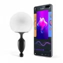 Plug analny z króliczą kitą i funkcją wibracji i aplikacją Magic Motion Magic Bunny