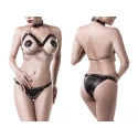 Grey velvet 3-teiliges erotik-ketten-set,