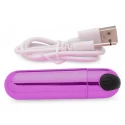 10x vibrating metallic bullet