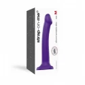 Silicone bendable dildo double density vanilla m