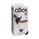 Realistyczny strap-on King Cock Strap-On Harness 9 (2 kolory)