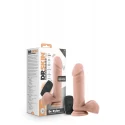 DR. SKIN SILICONE DR. DYLAN 7 INCH VIBRATING DILDO WITH REMOTE CONTROL VANILLA