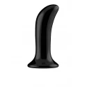 Prickly - glass vibrator - with suction cup and remote - rechargeable - 10 speed