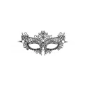 Lace eye-mask - queen