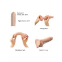 Dildo Sliding Skin Realistic Dildo XL